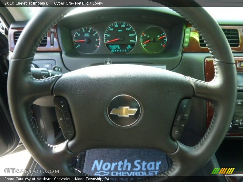 Cyber Gray Metallic / Ebony 2010 Chevrolet Impala LT