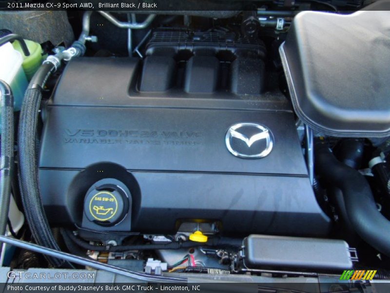 Brilliant Black / Black 2011 Mazda CX-9 Sport AWD
