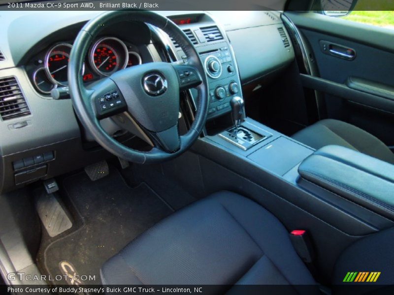 Black Interior - 2011 CX-9 Sport AWD 