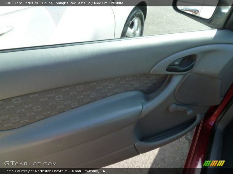 Sangria Red Metallic / Medium Graphite 2003 Ford Focus ZX3 Coupe