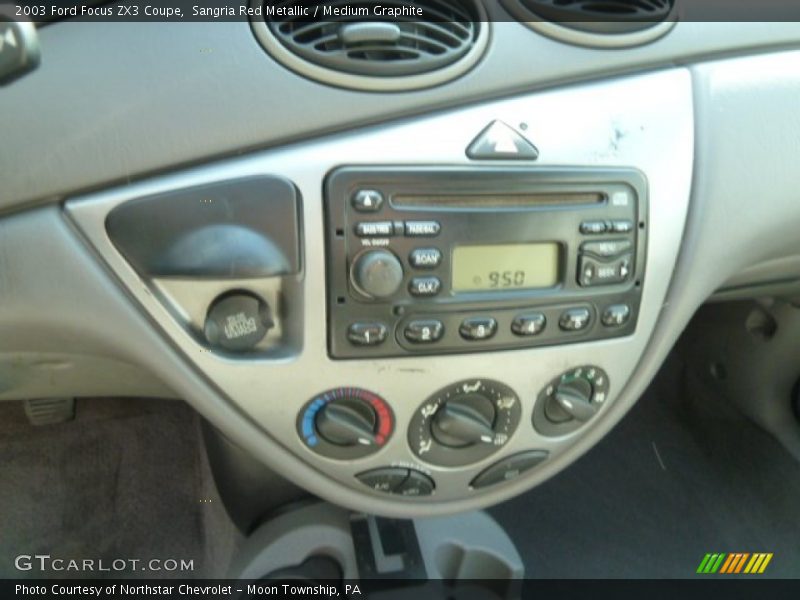 Sangria Red Metallic / Medium Graphite 2003 Ford Focus ZX3 Coupe