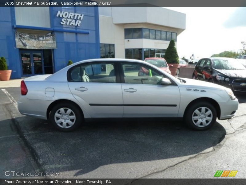 Galaxy Silver Metallic / Gray 2005 Chevrolet Malibu Sedan