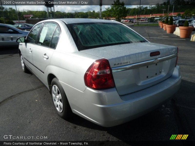 Galaxy Silver Metallic / Gray 2005 Chevrolet Malibu Sedan