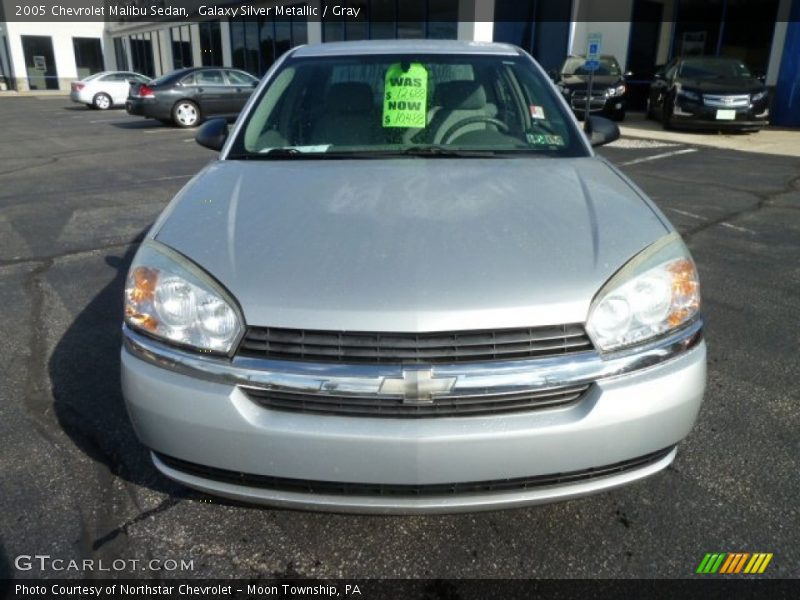 Galaxy Silver Metallic / Gray 2005 Chevrolet Malibu Sedan