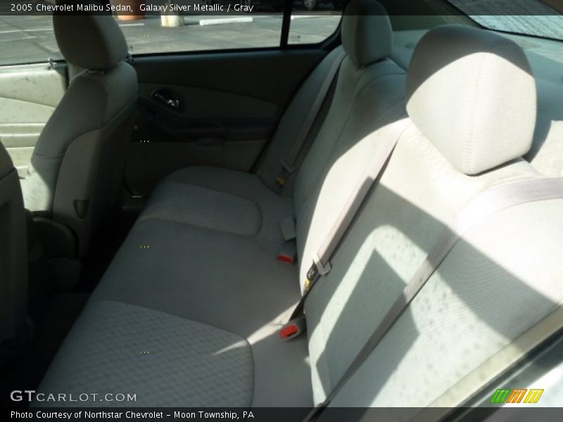 Galaxy Silver Metallic / Gray 2005 Chevrolet Malibu Sedan
