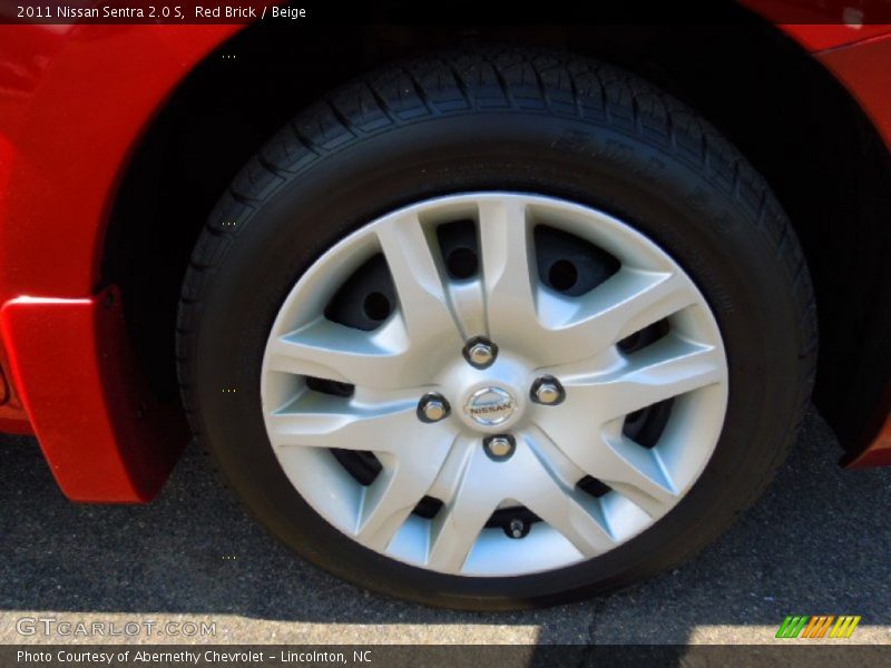 Red Brick / Beige 2011 Nissan Sentra 2.0 S