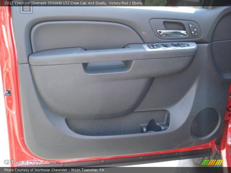 Victory Red / Ebony 2012 Chevrolet Silverado 3500HD LTZ Crew Cab 4x4 Dually