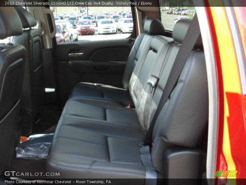 Victory Red / Ebony 2012 Chevrolet Silverado 3500HD LTZ Crew Cab 4x4 Dually