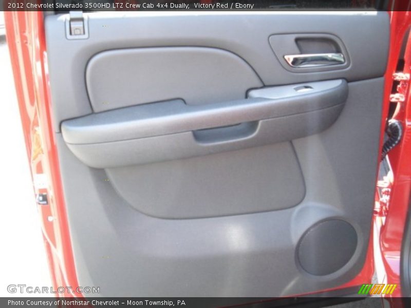 Victory Red / Ebony 2012 Chevrolet Silverado 3500HD LTZ Crew Cab 4x4 Dually