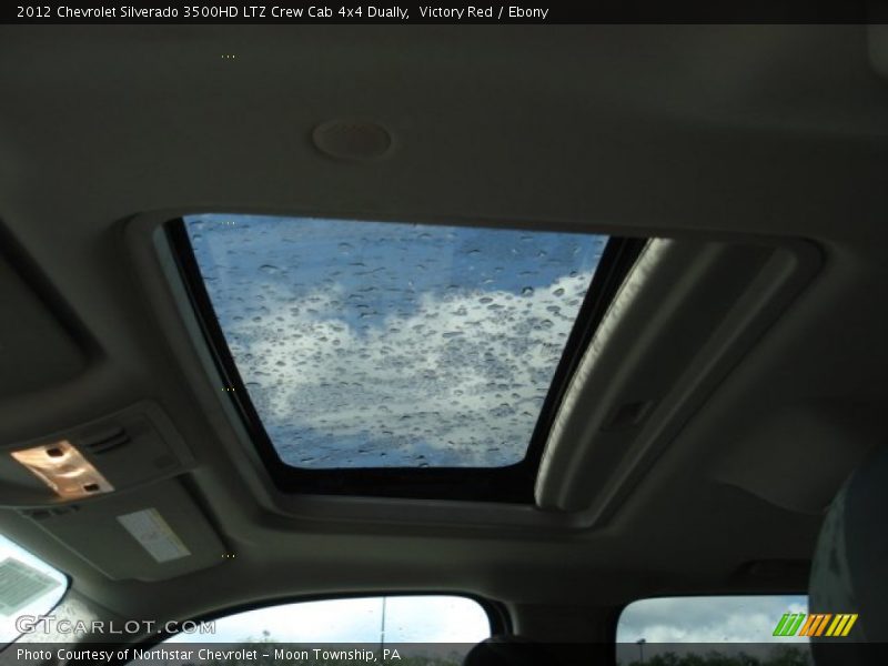 Victory Red / Ebony 2012 Chevrolet Silverado 3500HD LTZ Crew Cab 4x4 Dually