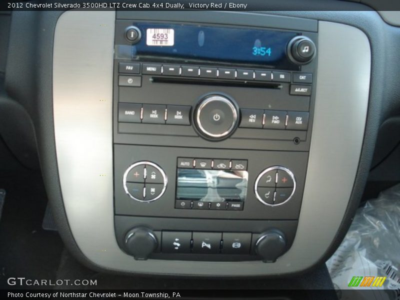 Victory Red / Ebony 2012 Chevrolet Silverado 3500HD LTZ Crew Cab 4x4 Dually