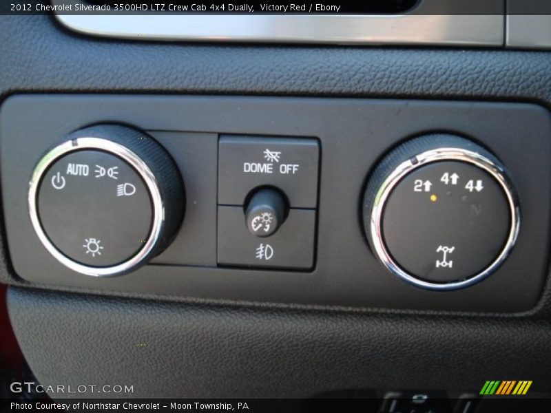 Victory Red / Ebony 2012 Chevrolet Silverado 3500HD LTZ Crew Cab 4x4 Dually