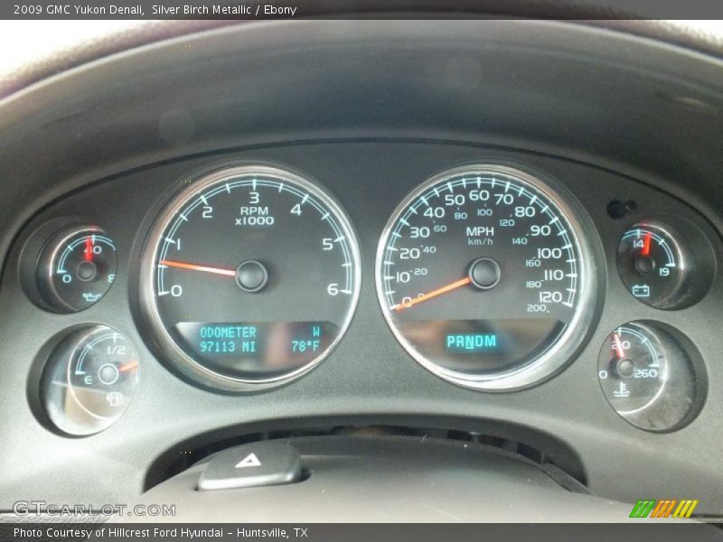 Silver Birch Metallic / Ebony 2009 GMC Yukon Denali