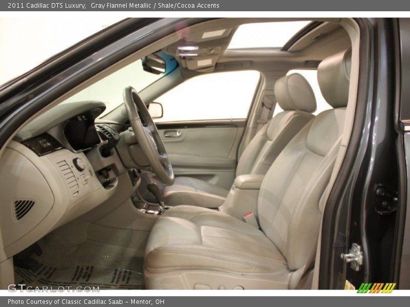 Gray Flannel Metallic / Shale/Cocoa Accents 2011 Cadillac DTS Luxury