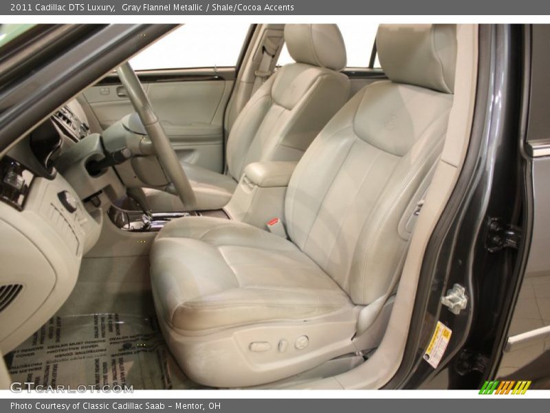 Gray Flannel Metallic / Shale/Cocoa Accents 2011 Cadillac DTS Luxury