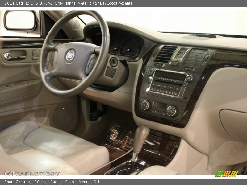 Gray Flannel Metallic / Shale/Cocoa Accents 2011 Cadillac DTS Luxury
