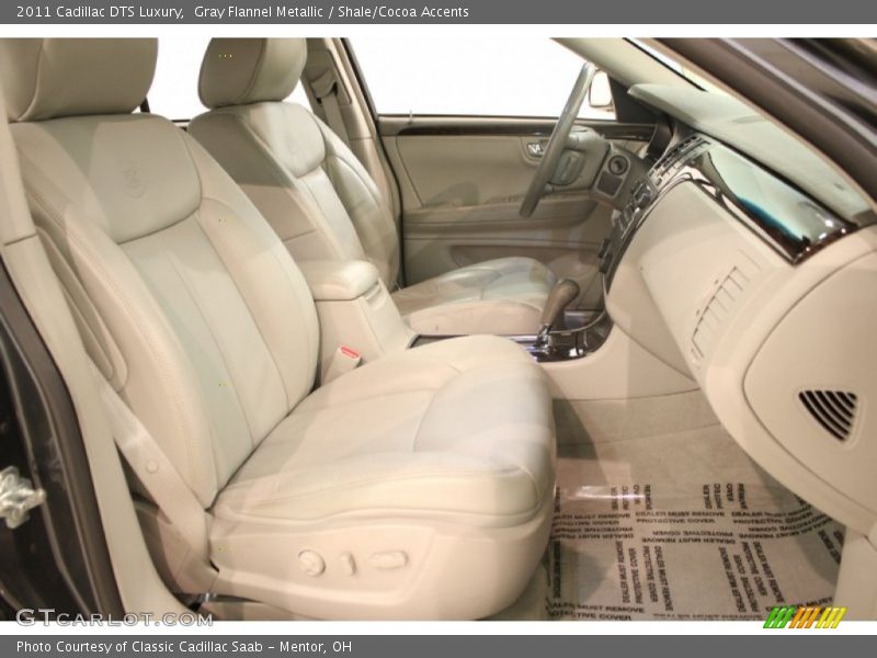 Gray Flannel Metallic / Shale/Cocoa Accents 2011 Cadillac DTS Luxury