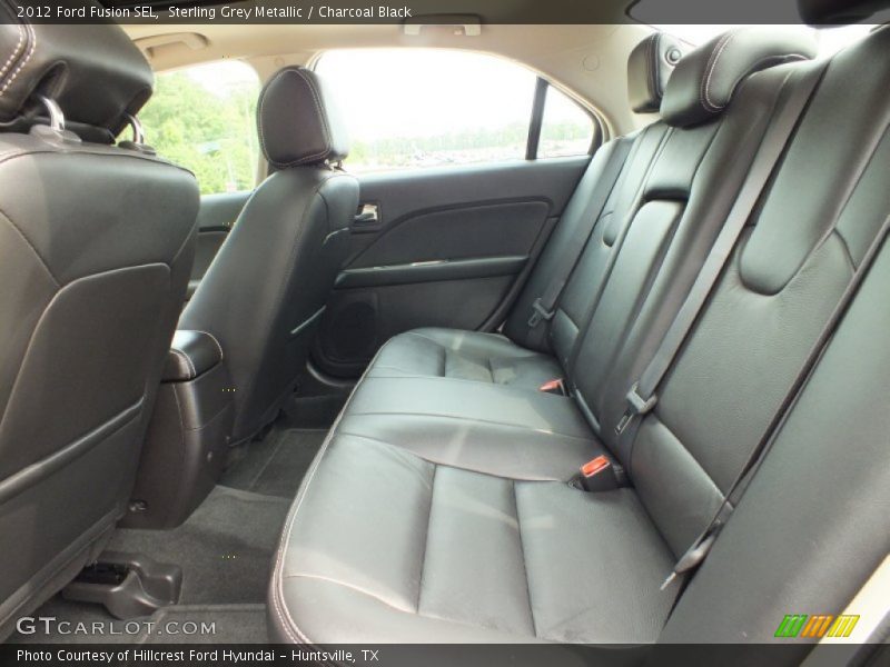 Sterling Grey Metallic / Charcoal Black 2012 Ford Fusion SEL