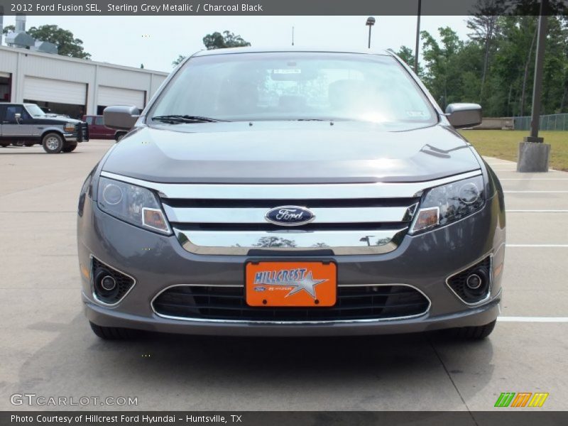 Sterling Grey Metallic / Charcoal Black 2012 Ford Fusion SEL