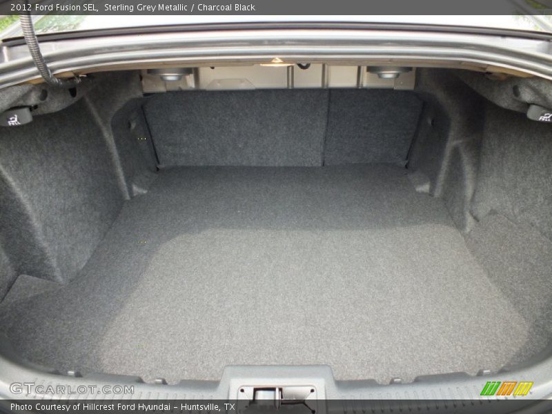 Sterling Grey Metallic / Charcoal Black 2012 Ford Fusion SEL