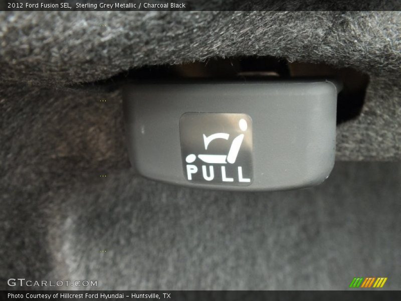 Sterling Grey Metallic / Charcoal Black 2012 Ford Fusion SEL