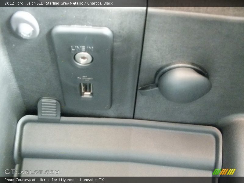 Sterling Grey Metallic / Charcoal Black 2012 Ford Fusion SEL