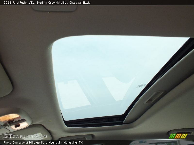 Sterling Grey Metallic / Charcoal Black 2012 Ford Fusion SEL