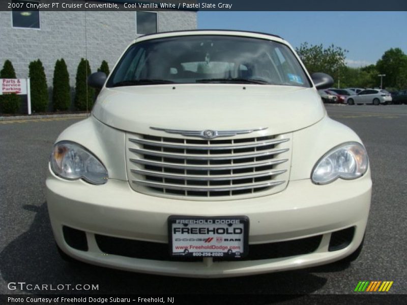 Cool Vanilla White / Pastel Slate Gray 2007 Chrysler PT Cruiser Convertible