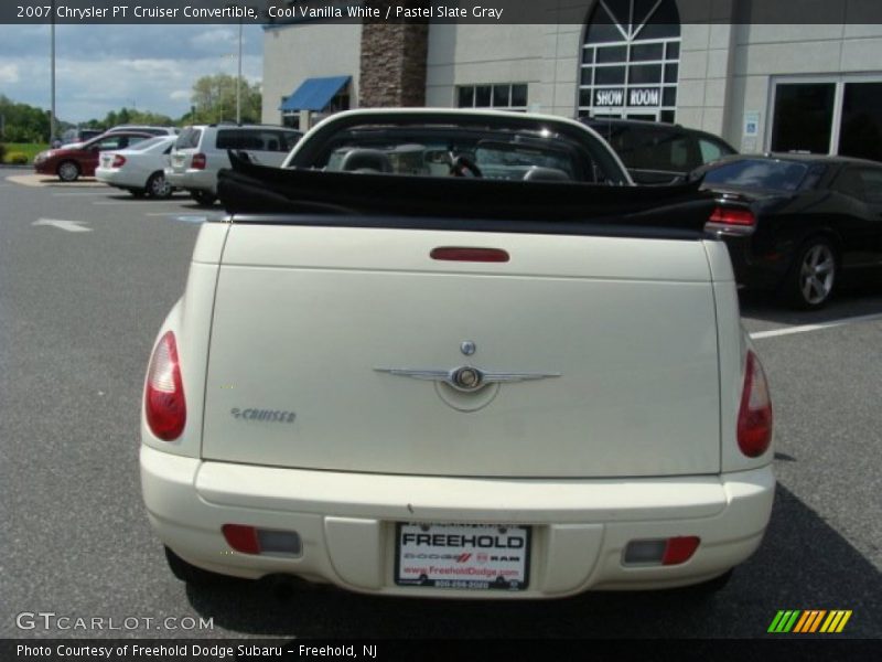 Cool Vanilla White / Pastel Slate Gray 2007 Chrysler PT Cruiser Convertible