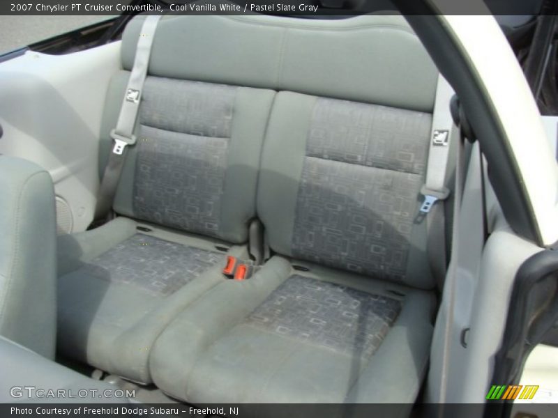 Cool Vanilla White / Pastel Slate Gray 2007 Chrysler PT Cruiser Convertible