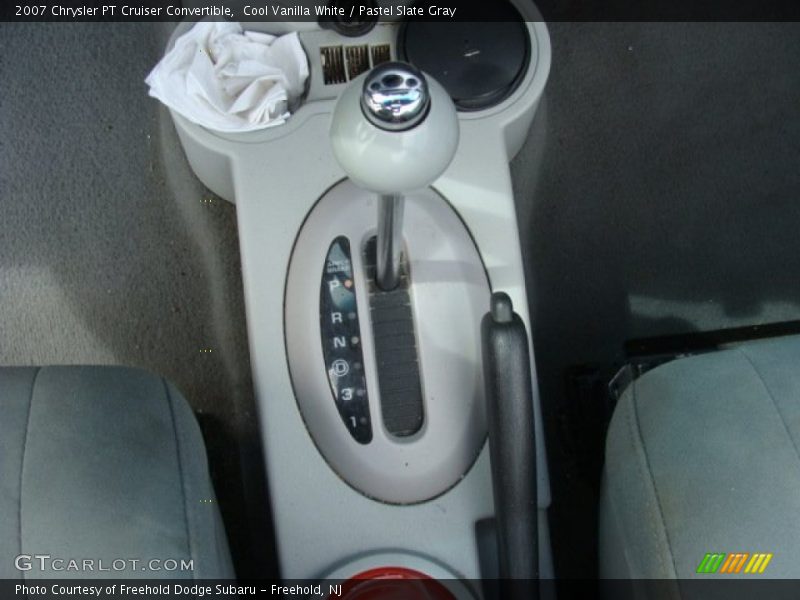 Cool Vanilla White / Pastel Slate Gray 2007 Chrysler PT Cruiser Convertible