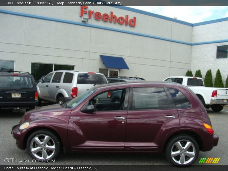 Deep Cranberry Pearl / Dark Slate Gray 2003 Chrysler PT Cruiser GT