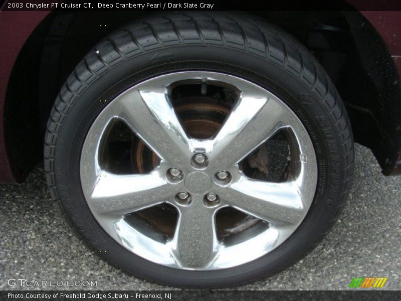 Deep Cranberry Pearl / Dark Slate Gray 2003 Chrysler PT Cruiser GT