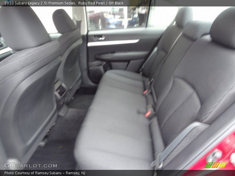Ruby Red Pearl / Off Black 2010 Subaru Legacy 2.5i Premium Sedan