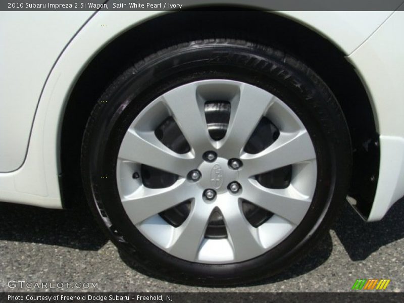 Satin White Pearl / Ivory 2010 Subaru Impreza 2.5i Wagon