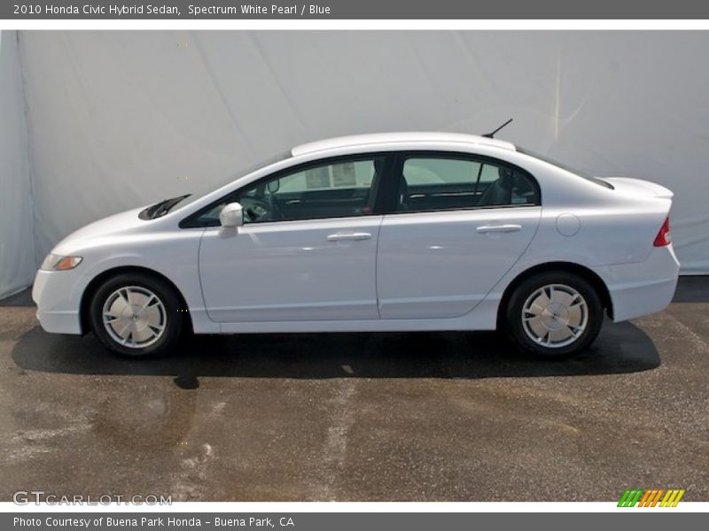  2010 Civic Hybrid Sedan Spectrum White Pearl