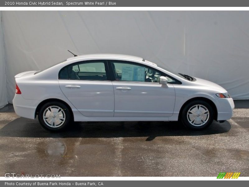  2010 Civic Hybrid Sedan Spectrum White Pearl