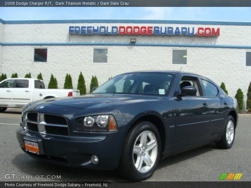 Dark Titanium Metallic / Dark Slate Gray 2008 Dodge Charger R/T
