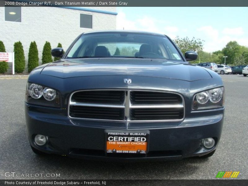 Dark Titanium Metallic / Dark Slate Gray 2008 Dodge Charger R/T