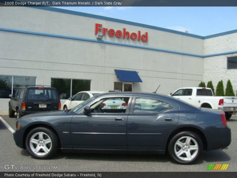 Dark Titanium Metallic / Dark Slate Gray 2008 Dodge Charger R/T
