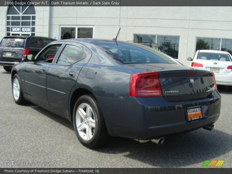 Dark Titanium Metallic / Dark Slate Gray 2008 Dodge Charger R/T