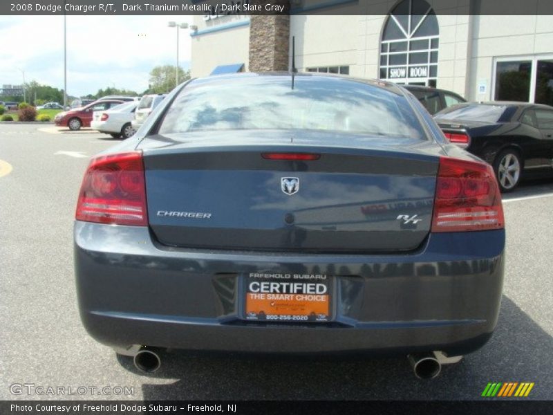 Dark Titanium Metallic / Dark Slate Gray 2008 Dodge Charger R/T