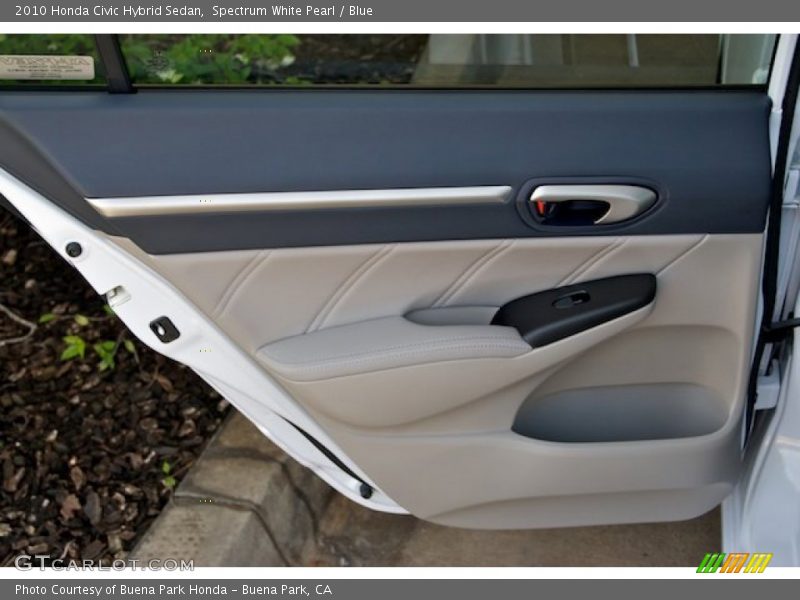 Door Panel of 2010 Civic Hybrid Sedan