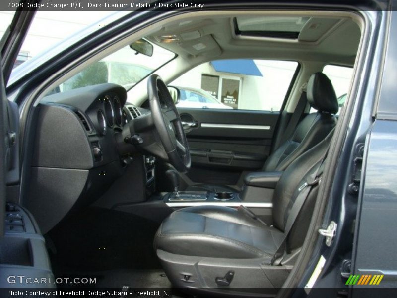Dark Titanium Metallic / Dark Slate Gray 2008 Dodge Charger R/T