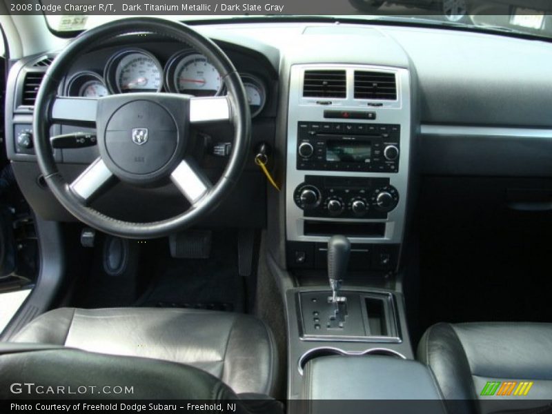 Dark Titanium Metallic / Dark Slate Gray 2008 Dodge Charger R/T