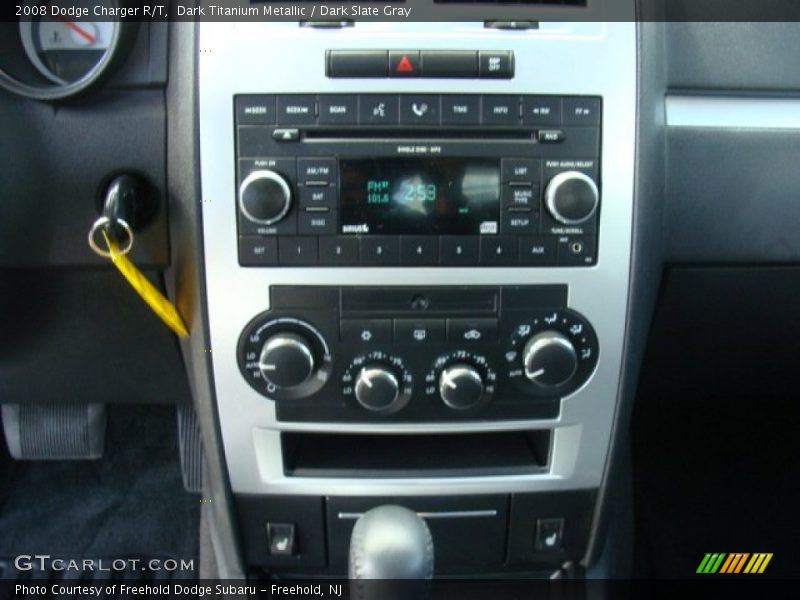 Dark Titanium Metallic / Dark Slate Gray 2008 Dodge Charger R/T