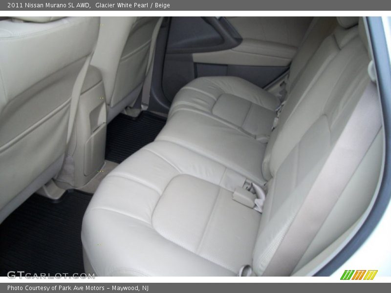 Glacier White Pearl / Beige 2011 Nissan Murano SL AWD