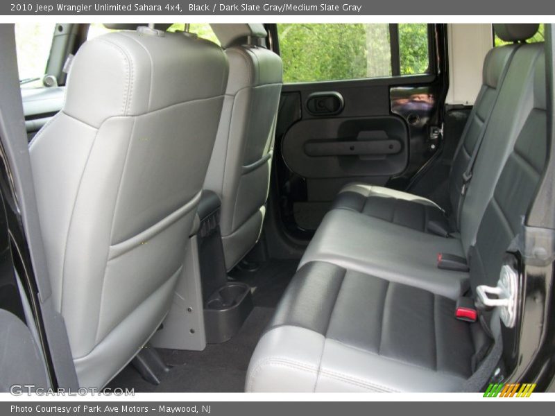 Black / Dark Slate Gray/Medium Slate Gray 2010 Jeep Wrangler Unlimited Sahara 4x4