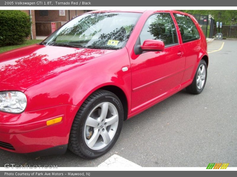 Tornado Red / Black 2005 Volkswagen GTI 1.8T