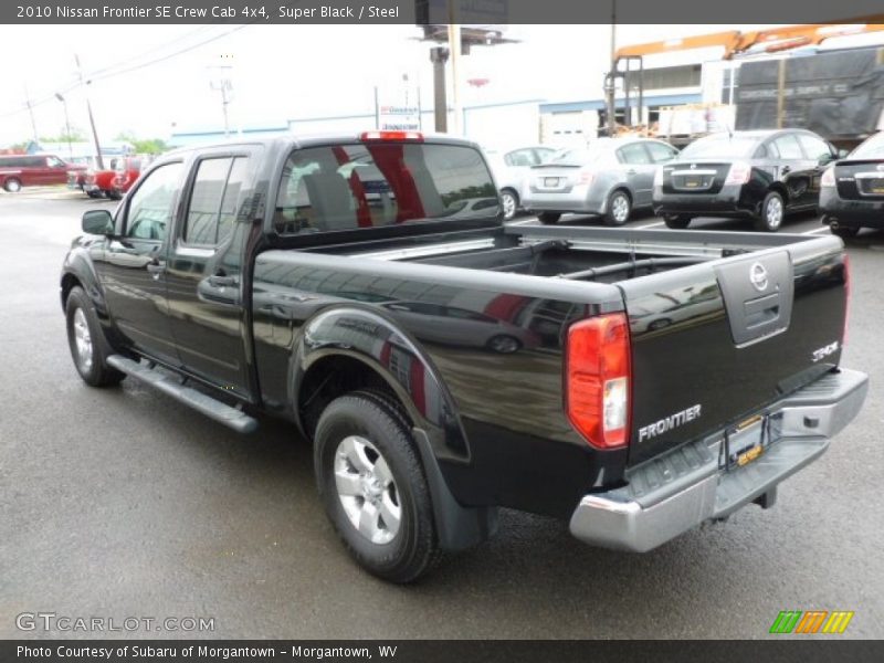 Super Black / Steel 2010 Nissan Frontier SE Crew Cab 4x4